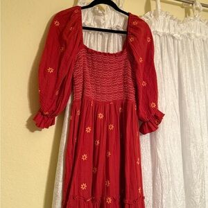 Embroidered Free People Dupe